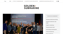Desktop Screenshot of blog.goldensubmarine.com